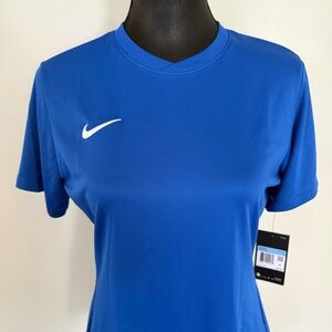 Nike Women's Vibrant Blue Dri-fit Top